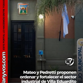 PROPONEN NOMBRAR LAS CALLES DEL ÁREA INDUSTRIAL DE ROLDÁN Y REFORZAR LOS SERVICIOS EN VILLA EDUARDITO